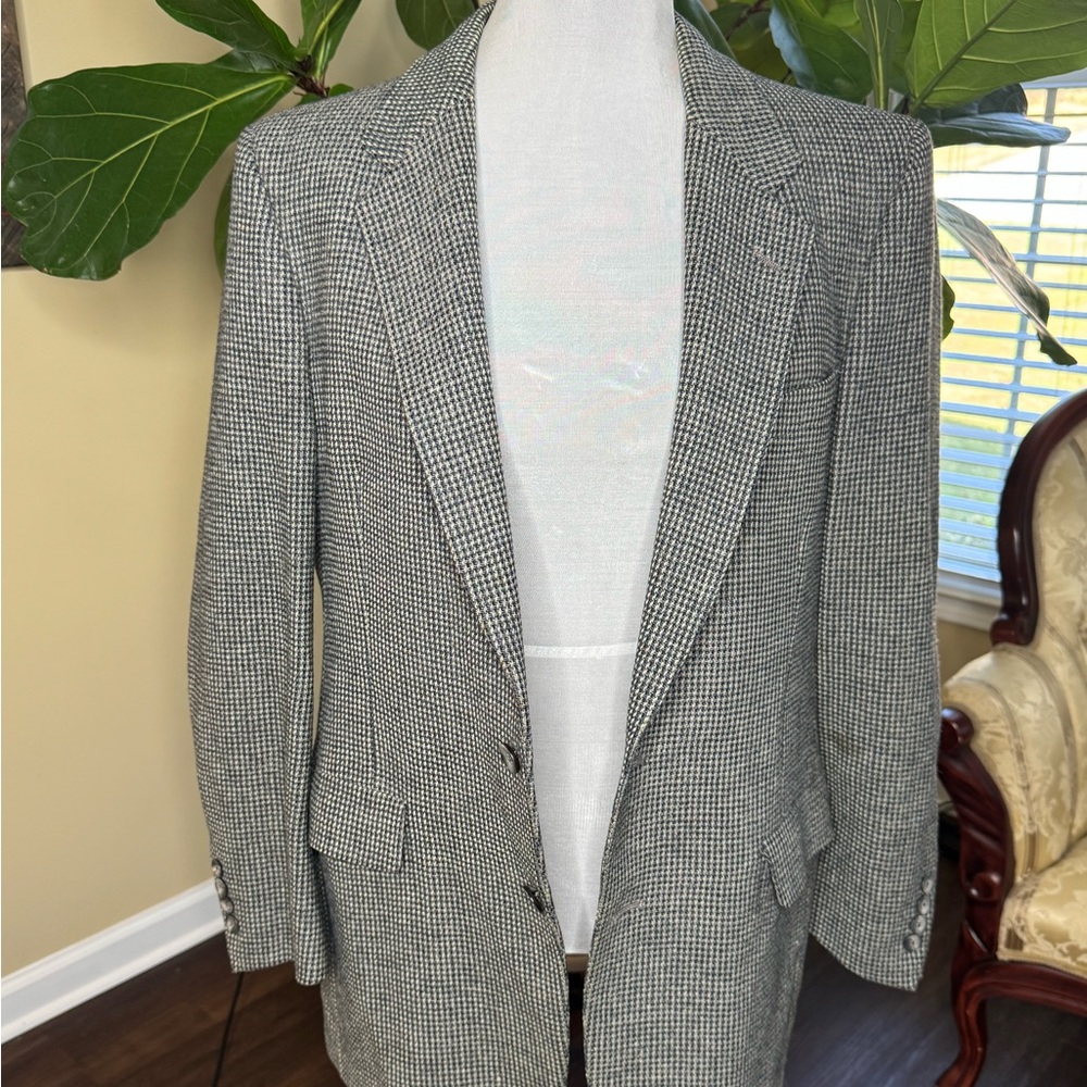 Dior Monochrome Houndstooth Jacket